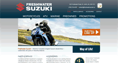 Desktop Screenshot of freshwatersuzuki.ca